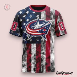 nhl columbus blue jackets special design for independence day the fourth of july hoodie, blue jackets gear