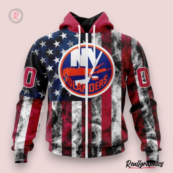 nhl new york islanders special design for independence day the fourth of july hoodie, islanders gifts