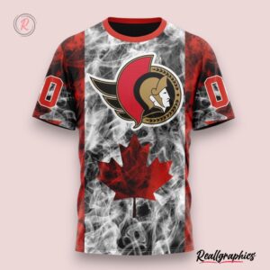 nhl ottawa senators special design for canada day hoodie, senators unique gifts