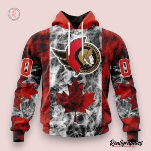 nhl ottawa senators special design for canada day hoodie, senators unique gifts