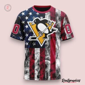 nhl pittsburgh penguins special design for independence day the fourth of july hoodie, penguins unique gifts