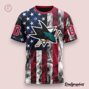 nhl san jose sharks special design for independence day the fourth of july hoodie, sharks unique gifts