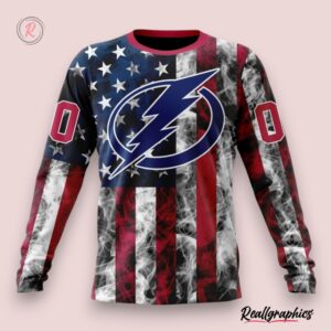 nhl tampa bay lightning special design for independence day the fourth of july hoodie, lightning gear