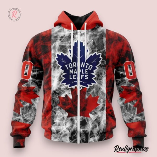 nhl toronto maple leafs special design for canada day hoodie, maple leafs team gifts