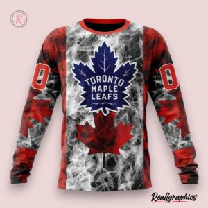 nhl toronto maple leafs special design for canada day hoodie, maple leafs team gifts