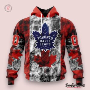 nhl toronto maple leafs special design for canada day hoodie, maple leafs team gifts