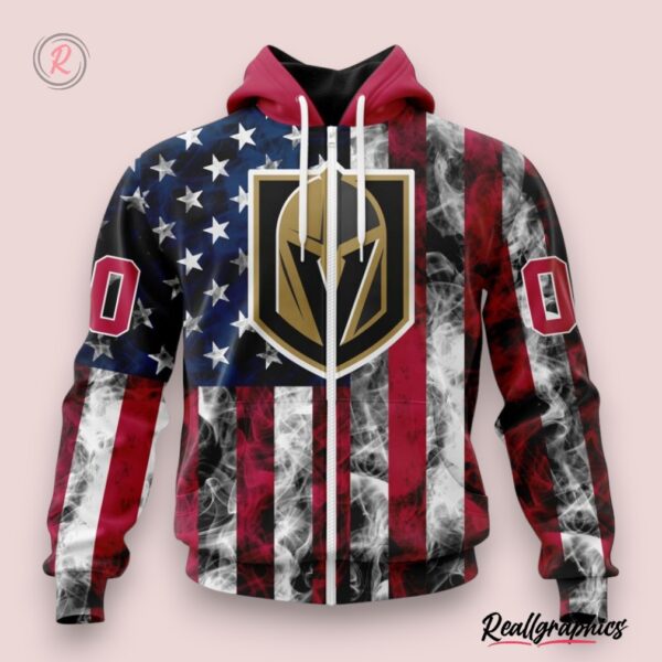 nhl vegas golden knights special design for independence day the fourth of july hoodie, golden knights gear