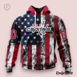 nhl washington capitals special design for independence day the fourth of july hoodie, washington capitals gear