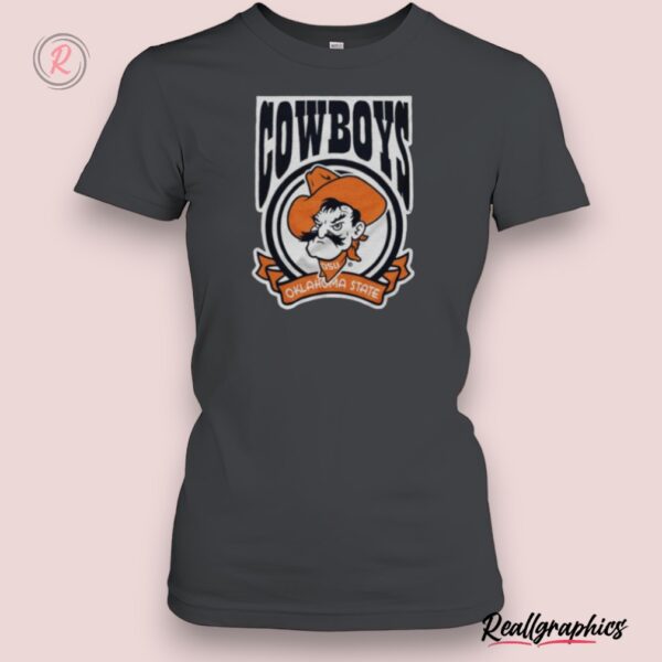 oklahoma state cowboys cola design royal shirt