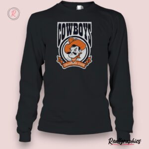 oklahoma state cowboys cola design royal shirt