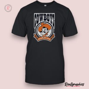 oklahoma state cowboys cola design royal shirt