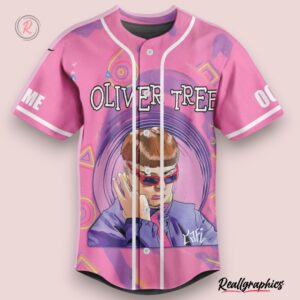 oliver tree i'm an alien among the human being custom baseball jersey