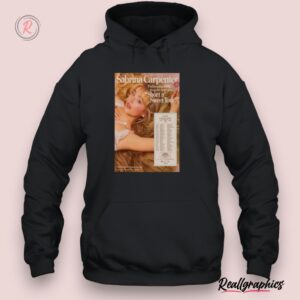 sabrina carpenter short n' sweet tour 2024 event poster shirt