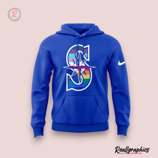 seattle mariners celebrate pride month hoodie, mariners merch