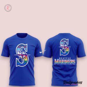 seattle mariners celebrate pride month hoodie, mariners merch