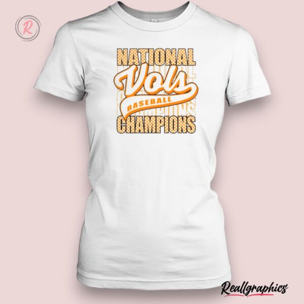 tennessee volunteers 2024 ncaa men's baseball champions shirt