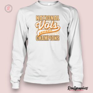 tennessee volunteers 2024 ncaa men's baseball champions shirt