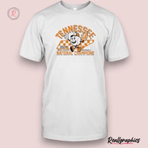 tennessee volunteers 2024 ncaa men's baseball college world series champions mascot unisex shirt