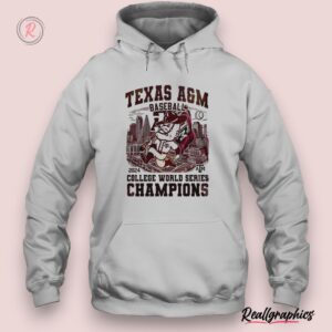 texas a&m aggies baseball 2024 college world series champions unisex shirt