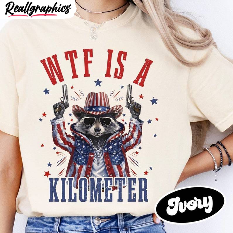 wtf is a kilometer shirt, usa flag veteran long sleeve sweater