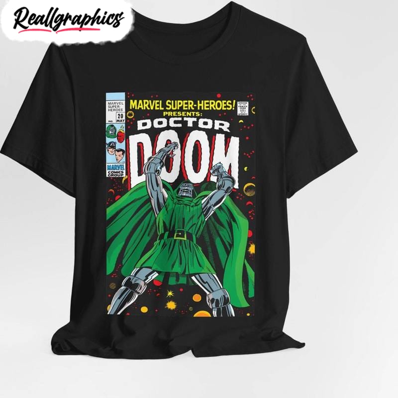 90s dr doom shirt, vintage crewneck hoodie