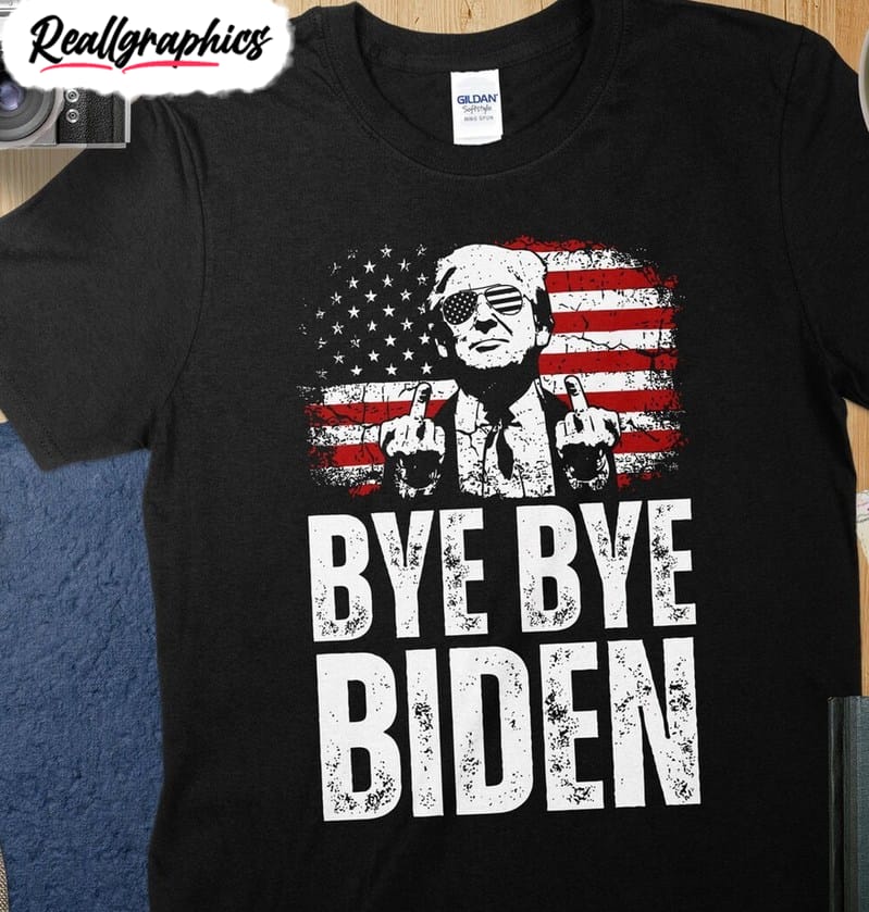 bye bye joe biden shirt, pulls out of presidential election campaign unisex shirt