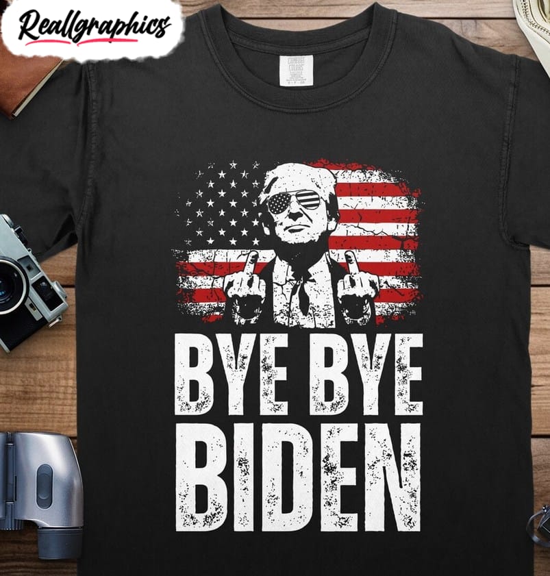 bye bye joe biden shirt, pulls out of presidential election campaign unisex shirt