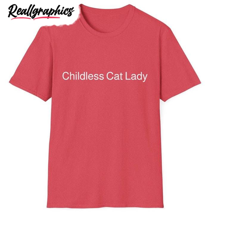 childless cat lady shirt, kamala vote 2024 short sleeve hoodie