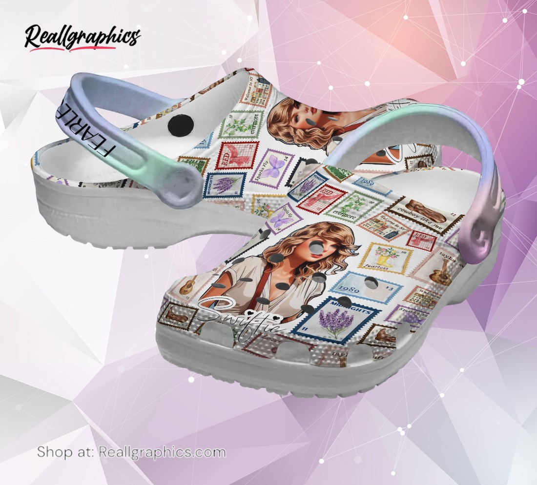 taylor swift fearless album music classic crocs shoes