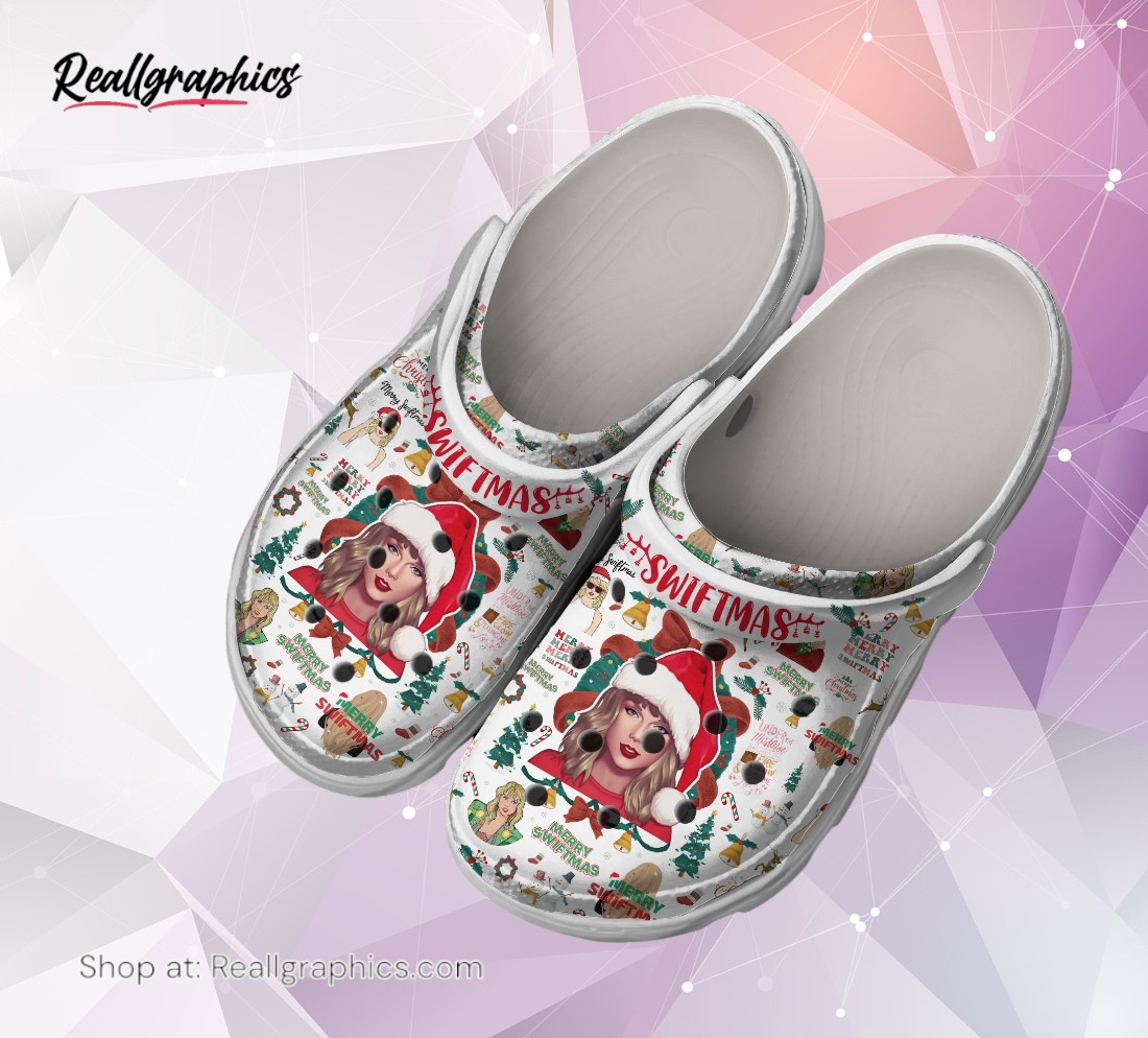 taylor swift music christmas classic crocs shoes