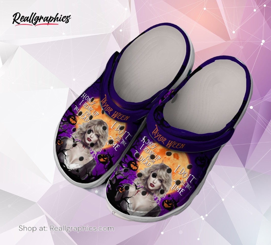 taylor swift music halloween  classic crocs shoes