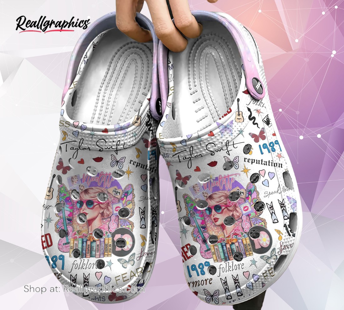 taylor swift reputation album music classic crocs shoes