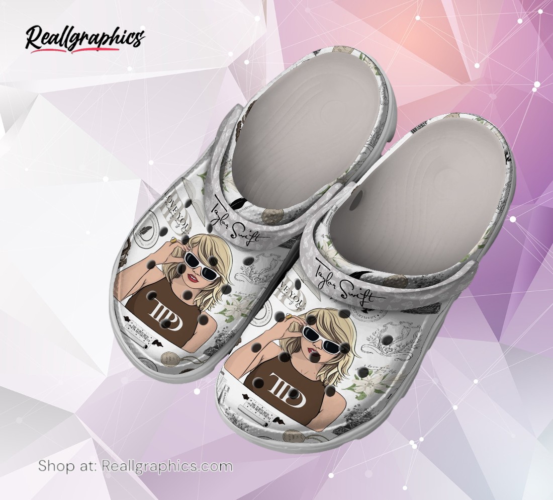 taylor swift ttdp album music classic crocs shoes