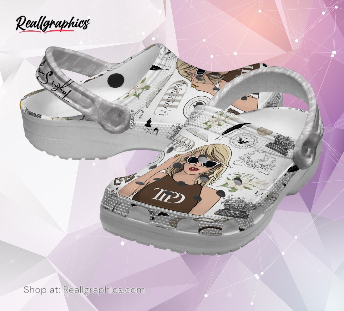 taylor swift ttdp album music classic crocs shoes