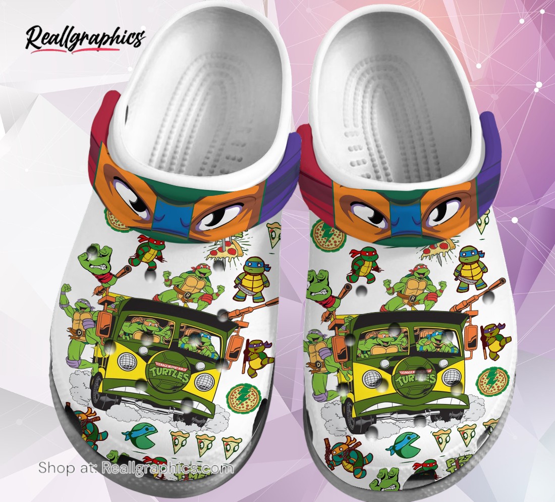 teenage mutant ninja turtles tv series  classic crocs shoes