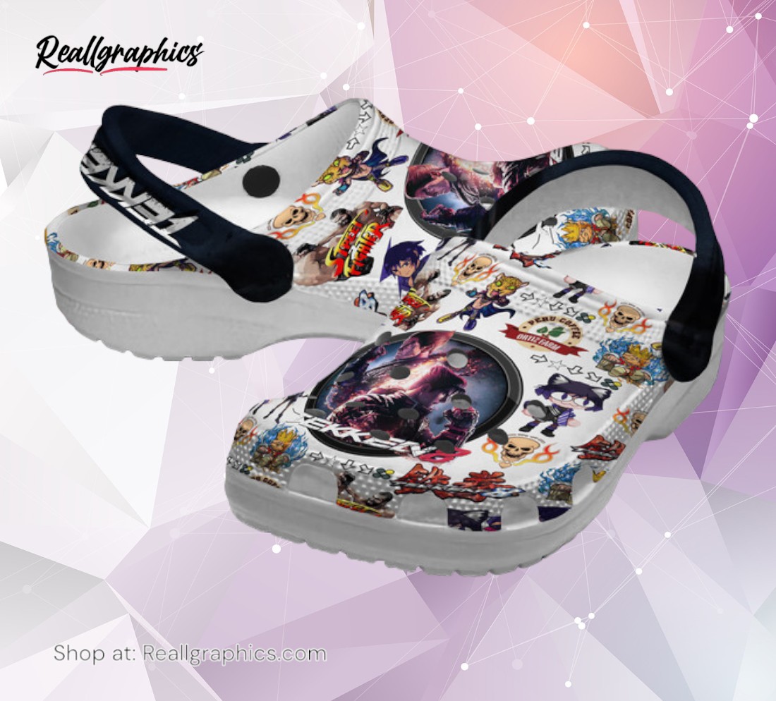 tekken 8 game classic crocs shoes