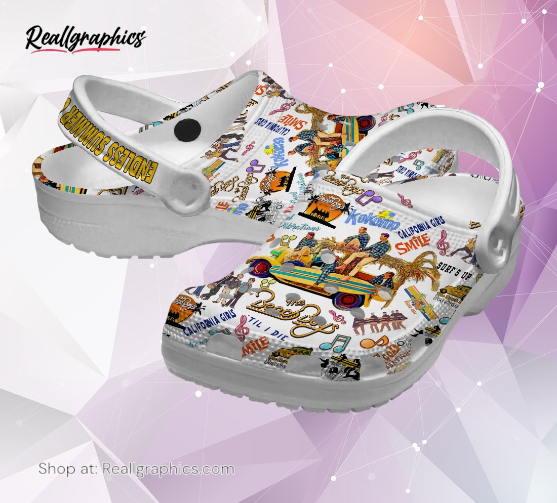 the beach boys music classic crocs shoes