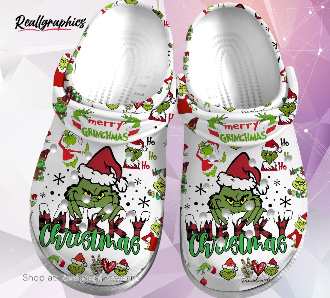 the grinch movie classic crocs shoes