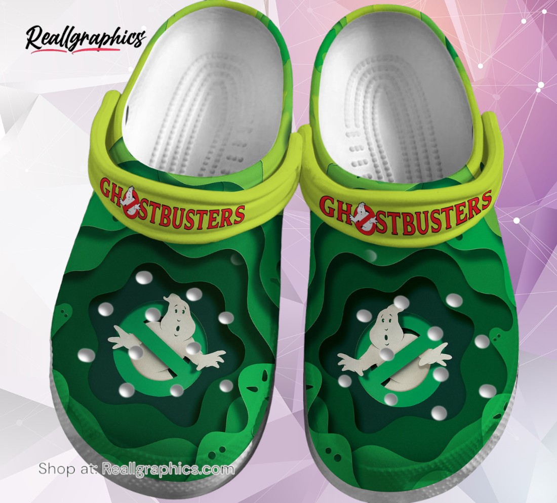 the real ghostbusters tv series classic crocs shoes