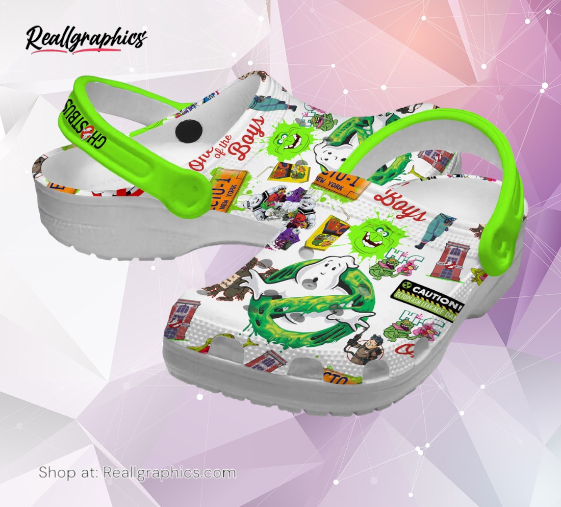 the real ghostbusters tv series classic crocs shoes