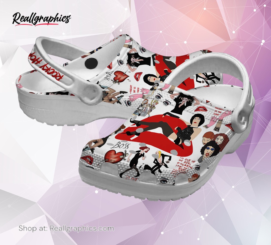 the rocky horror picture show movie classic crocs shoes