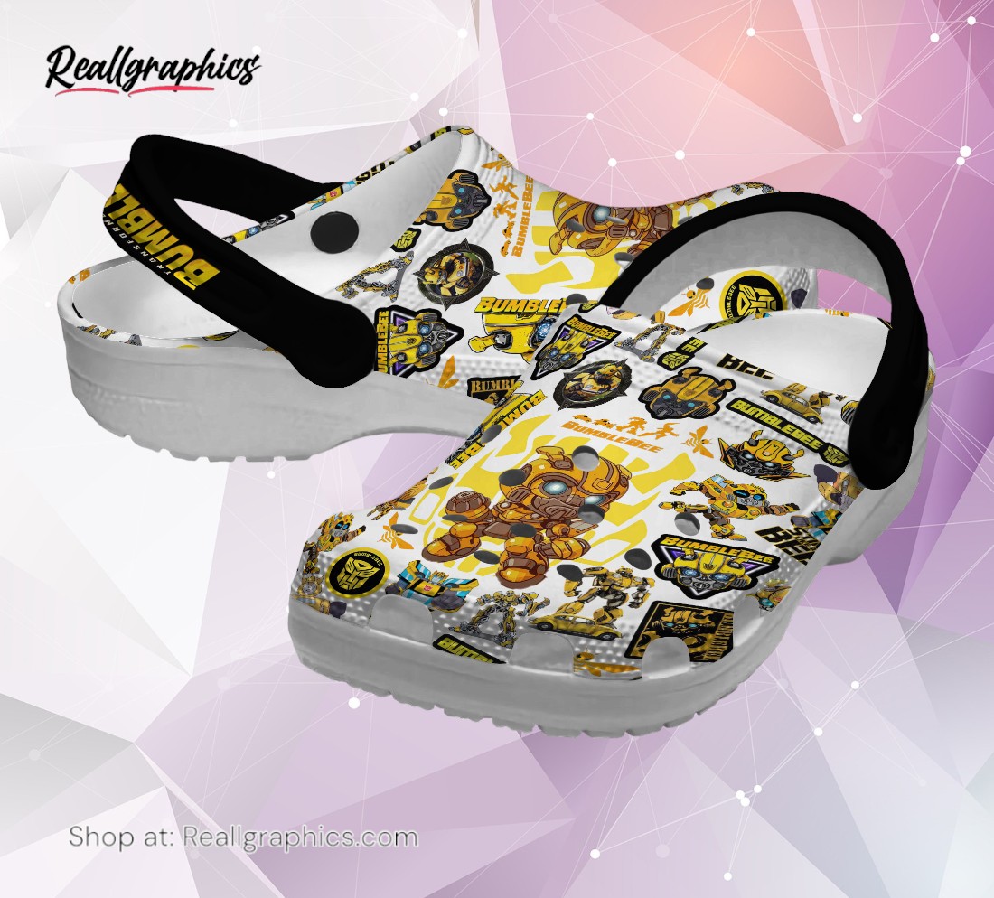 transformers bumblebee movie classic crocs shoes